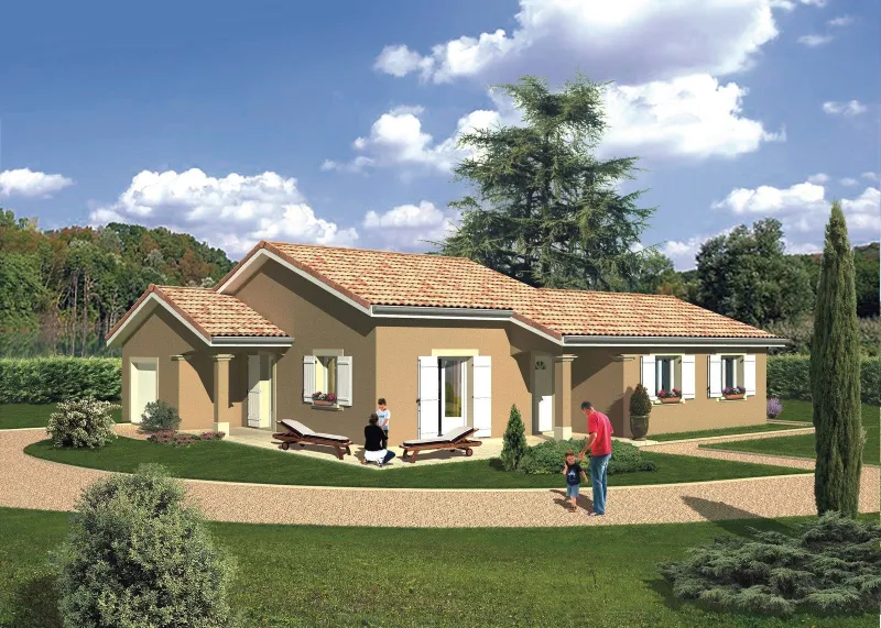 Maison neuve à Dommartin