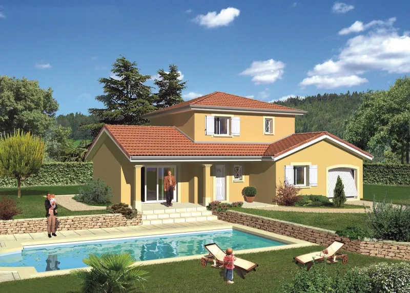 Maison neuve à Dommartin