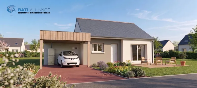 Maison neuve à Quelaines-Saint-Gault