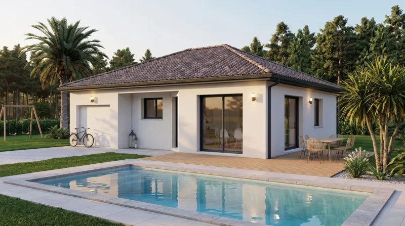 Maison neuve à Gourbera