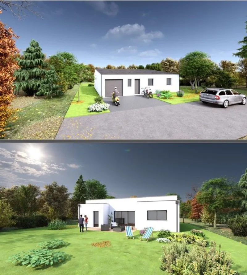 Maison neuve à Surzur