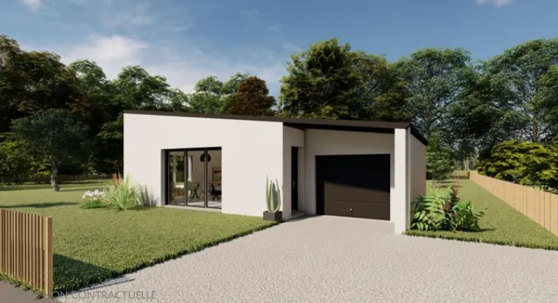 Maison neuve à Le Guerno