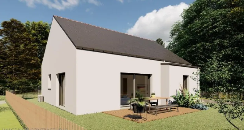Maison neuve à La Vraie-Croix