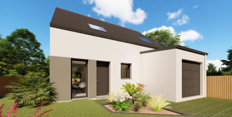 Maison neuve à Le Tour-du-Parc