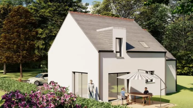 Maison neuve à Berric