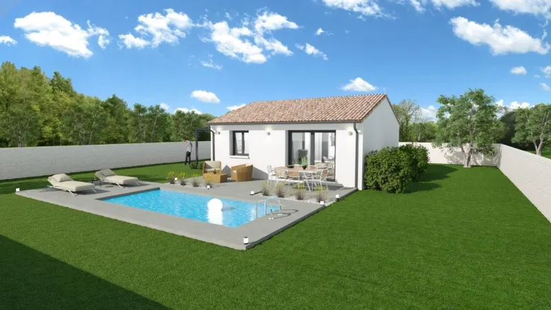 Minihouse 2 chambres 50m², modèle de maison C Ma Maison