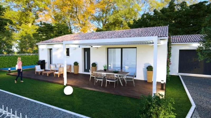 Maison neuve à Valflaunès