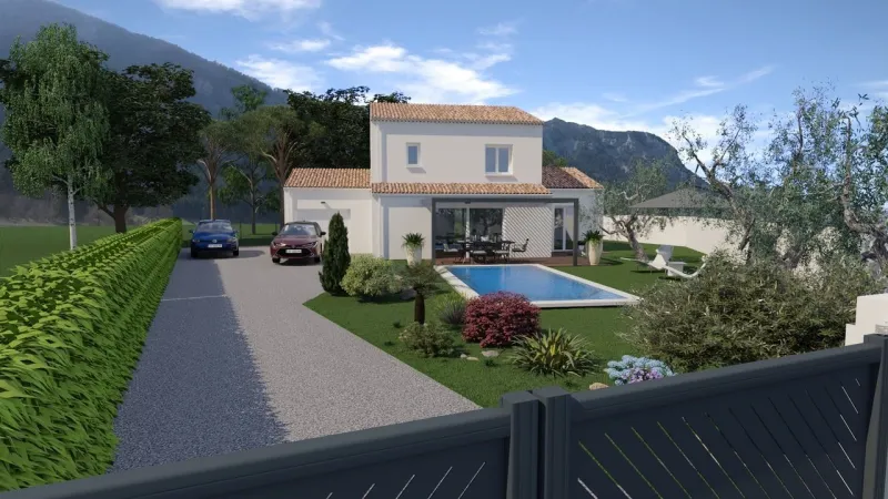 Maison neuve à Saint-André-de-Sangonis