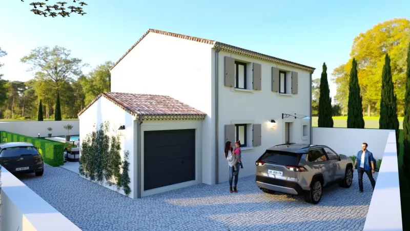 Maison neuve à Aimargues