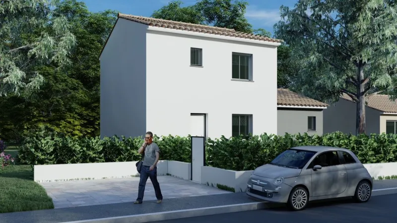Maison neuve à Bessan