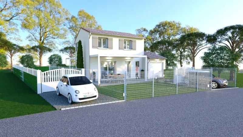 Maison neuve à Pollestres