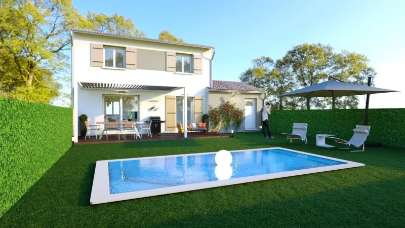 Maison neuve à Beaulieu