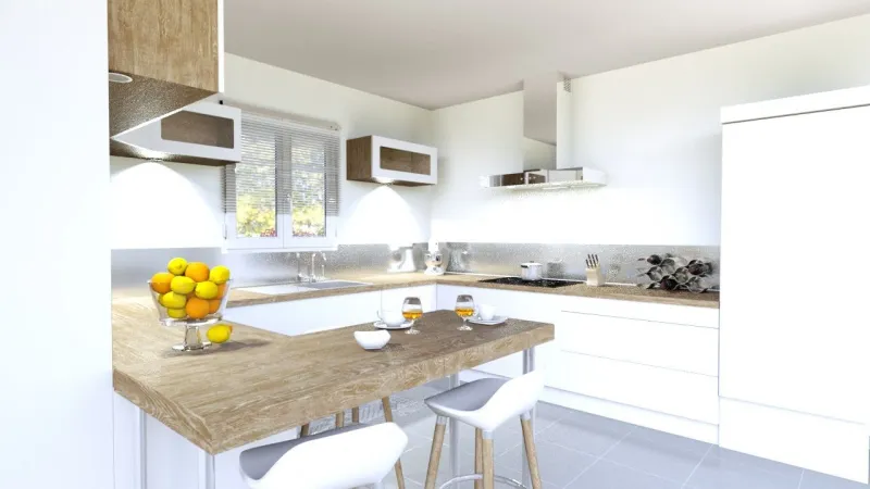 Madrid 1 chambre 51m², modèle de maison C Ma Maison