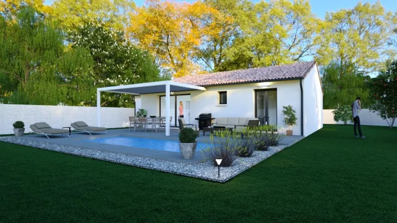 Maison neuve à Marseillan
