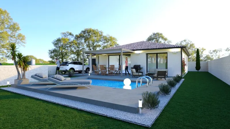Maison neuve à Masos