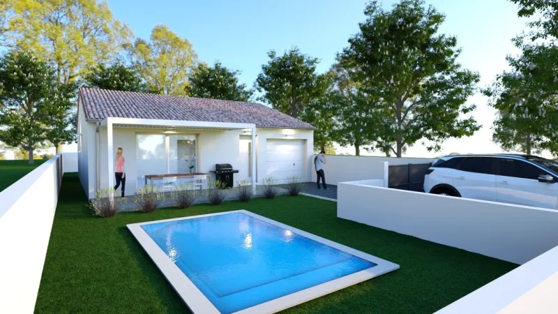 Maison neuve à Cases-de-Pène