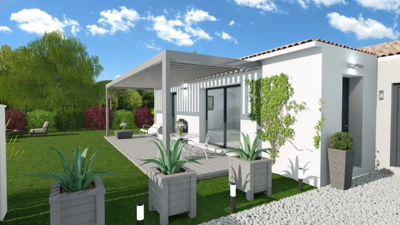 Maison neuve à Bages