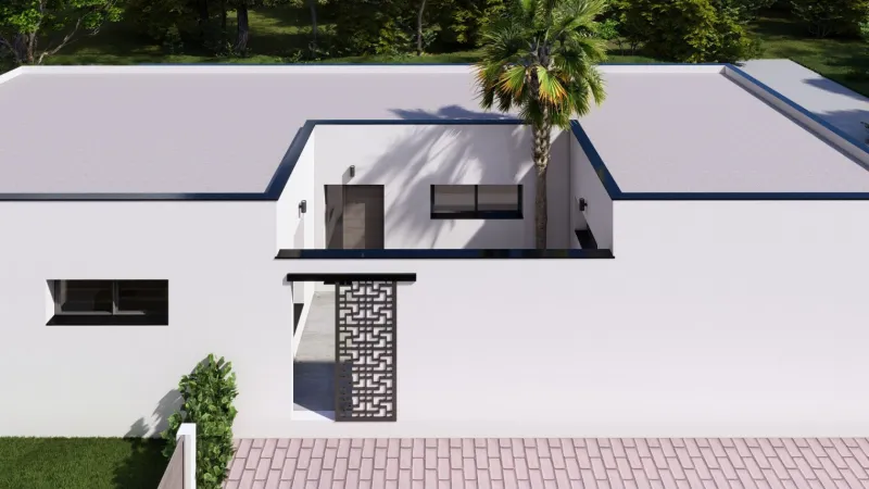 Patio-3ch100, modèle de maison C Ma Maison