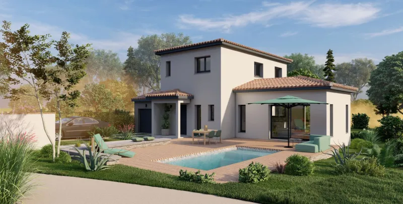 Maison neuve à Popian
