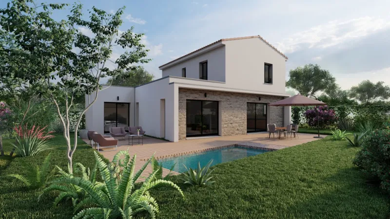 Maison neuve à Gigean