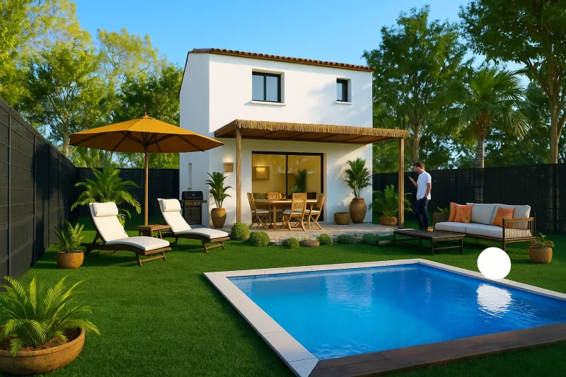 Maison neuve à Saint-Brès