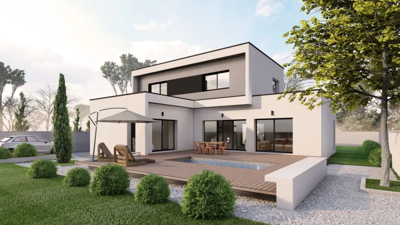 Maison neuve à La Grande-Motte