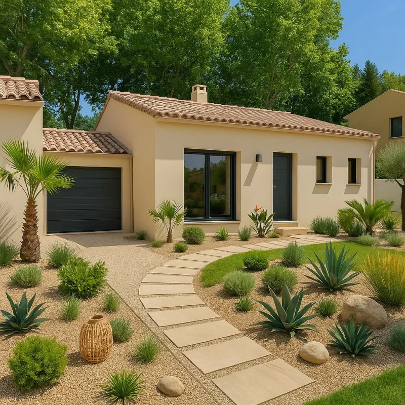 Maison neuve à Saint-Victor-la-Coste