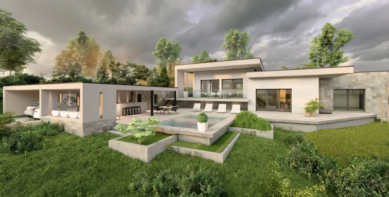 Maison neuve à Viols-en-Laval