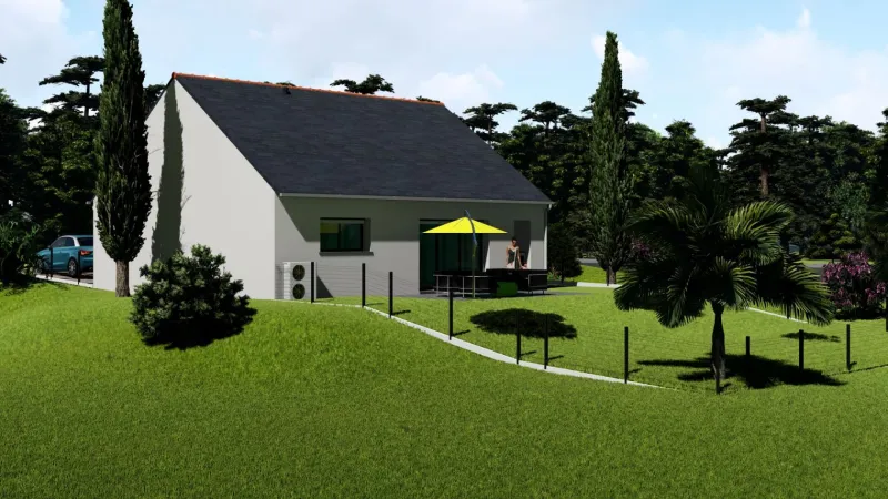 Modele 18-3ch107, modèle de maison Prestige Réalisation