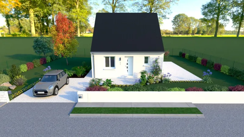 Ouiny Evolutive-1ch49, modèle de maison Maisons Françaises Grand Paris