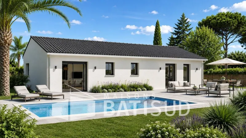 Lounge-2ch75, modèle de maison MAISONS BATI SUD