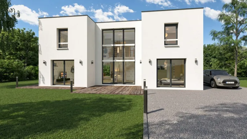 Maison neuve à Thivars