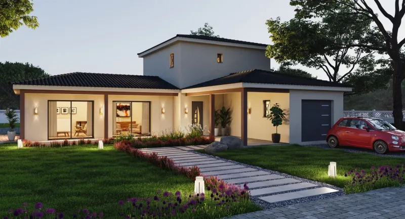 Fanny 4ch135, modèle de maison Villas Prisme
