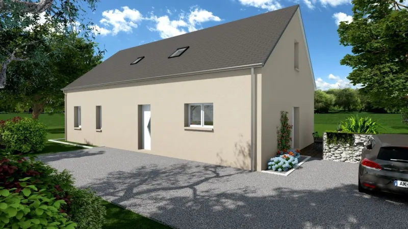 Maison neuve à Montrozier