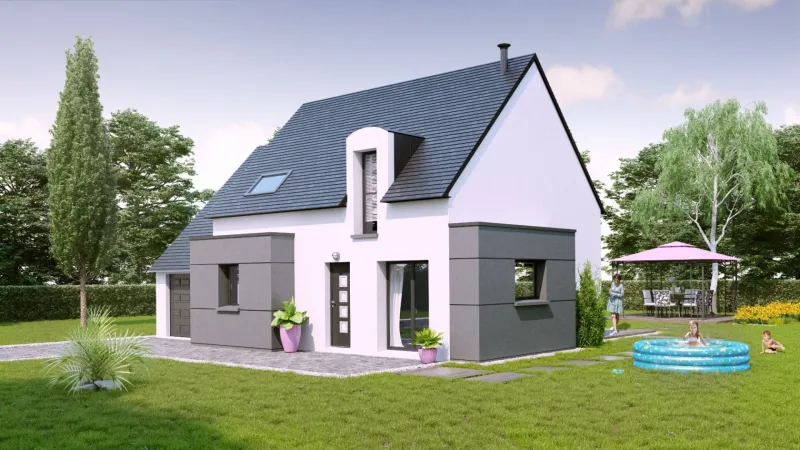 Maison neuve à Ruffiac