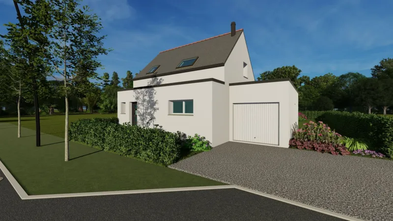 Maison neuve à Guidel