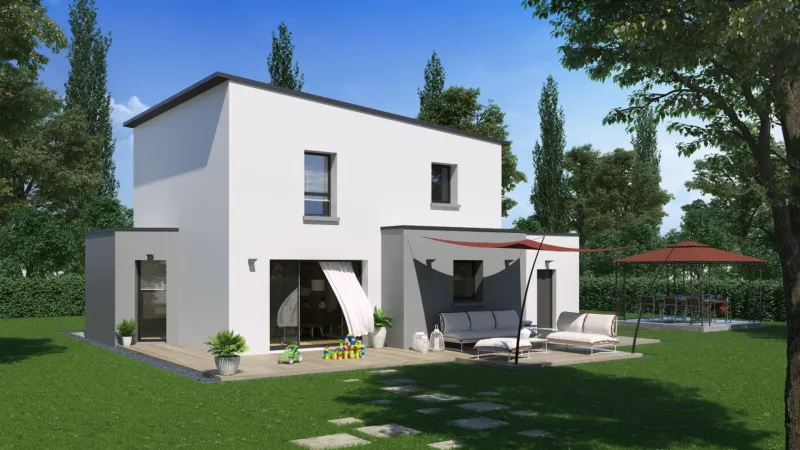 Maison neuve à Merlevenez