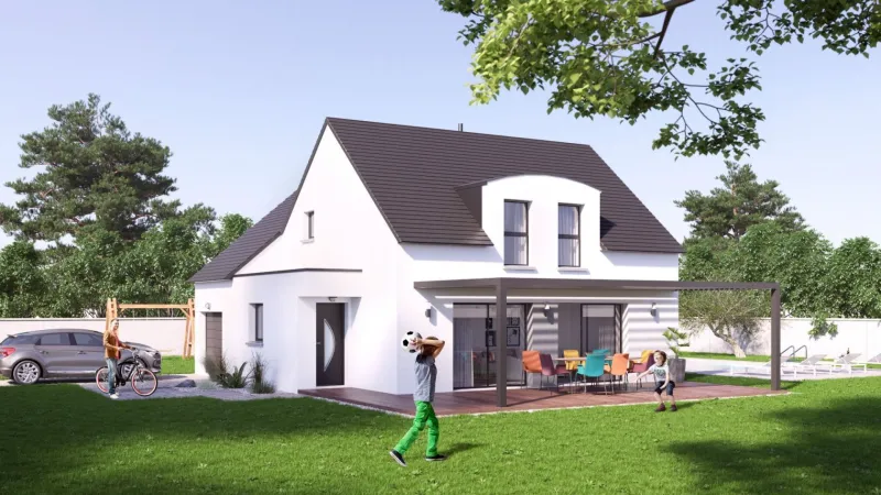 Maison neuve à La Gacilly