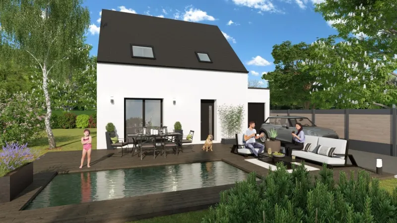 Maison neuve à Locmariaquer