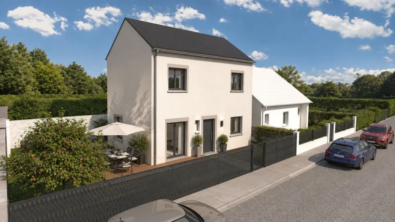 Maison neuve à Menucourt