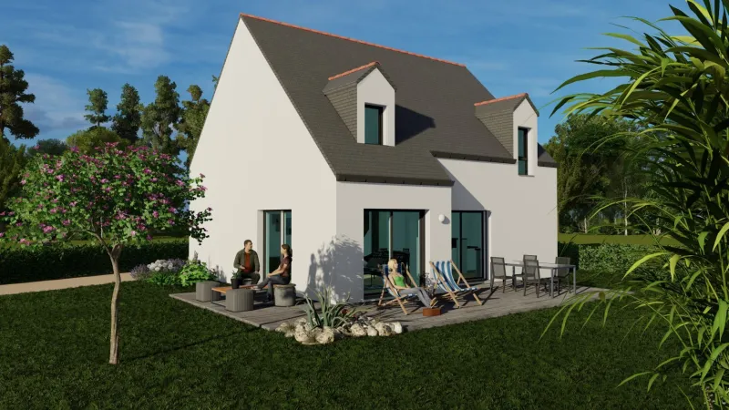 Maison neuve à Monterblanc