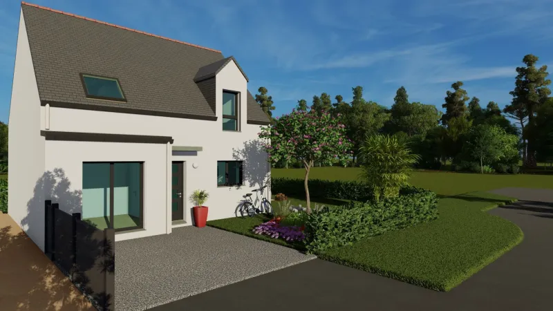 Maison neuve à Le Hézo