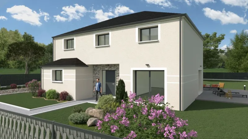 Modèle de 180 m² avec sous-sol à 360 000,00 €, modèle de maison Les Maisons Belles Demeures