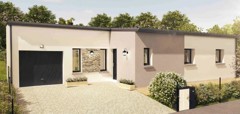 Modèle de 125 m² à 240 000,00 €, modèle de maison Lamotte Maisons