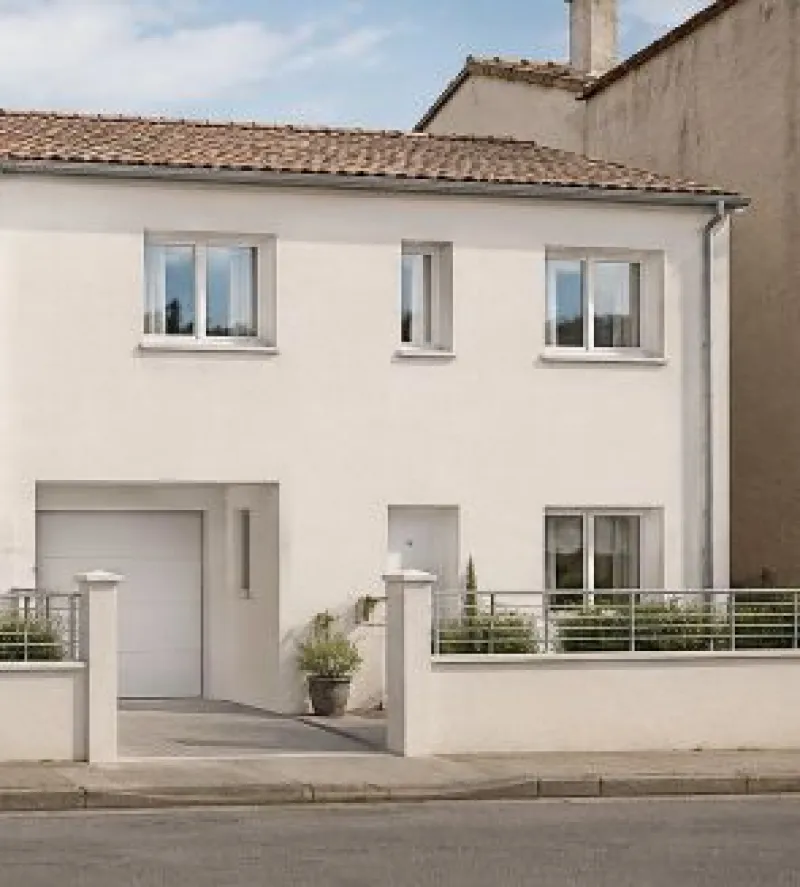 Etage - 82m² - garage, modèle de maison GIB CONSTRUCTION