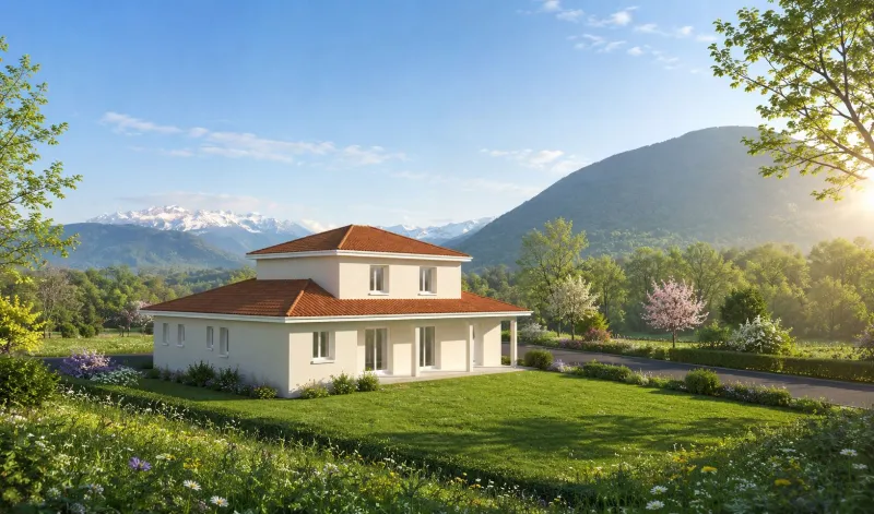 Maison neuve à Coublevie