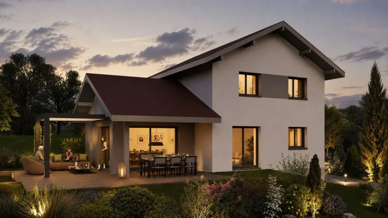 Avp Schiferdecker Ss Sol, modèle de maison Maisons Oxygène