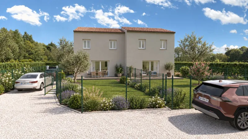 PC valant division saint cannat, modèle de maison Villas Prisme