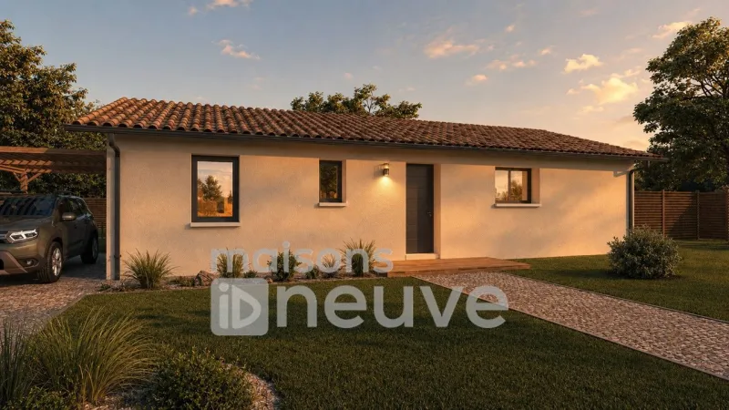 Pop-3ch80, modèle de maison MAISONS BATI SUD