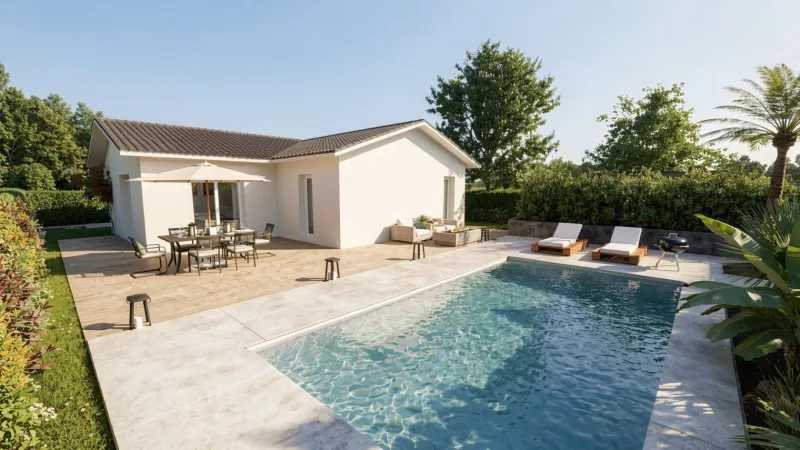 L 90 m² (Tollié), modèle de maison GIB CONSTRUCTION